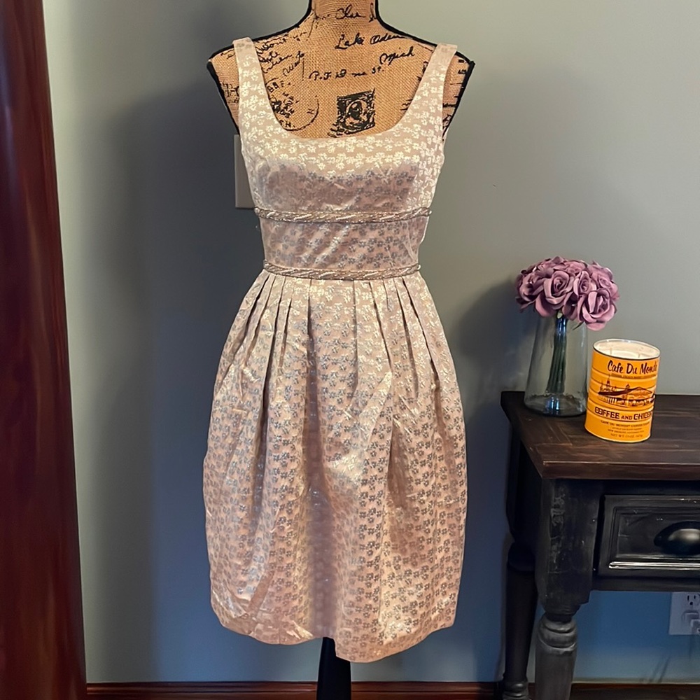 Carmen Marc Valvo dress, size 2, please see measurements below.